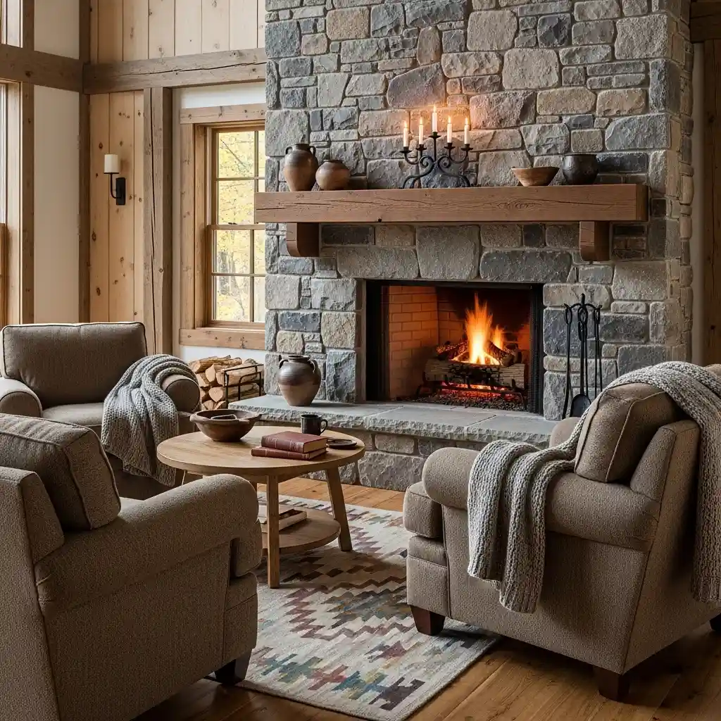 11 Charming Fireplace Ideas to Create a Warm and Stylish Home Atmosphere - 5