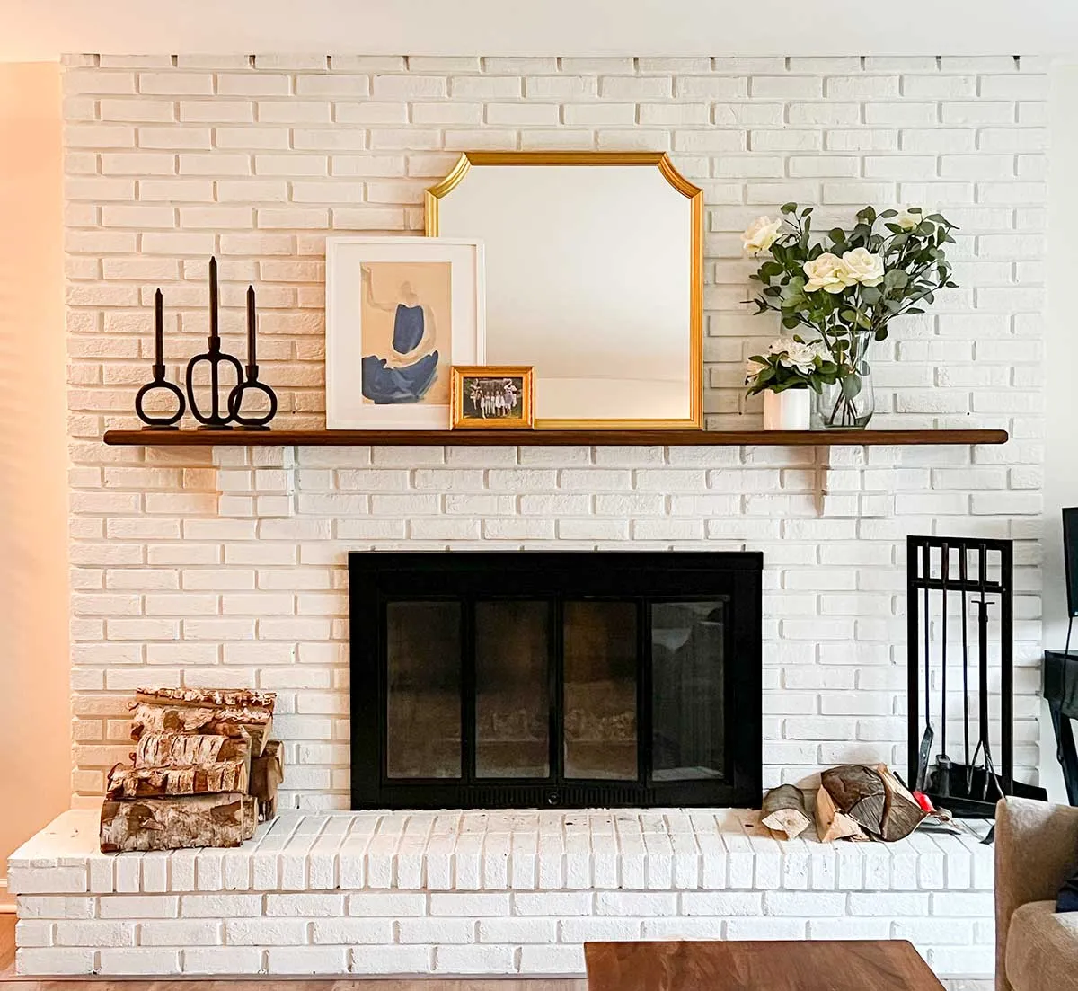 11 Charming Fireplace Makeover Ideas to Refresh Your Space with Warmth and Style - 5