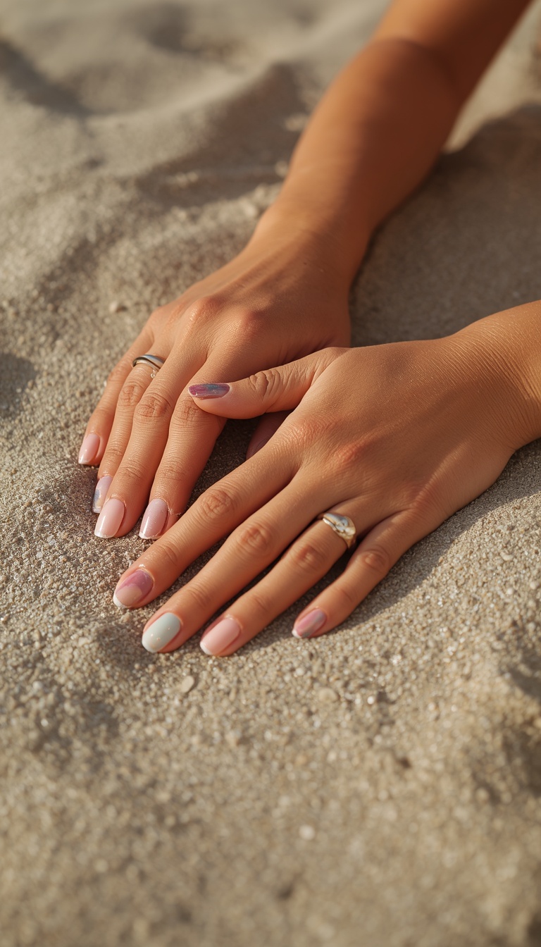 11 Gorgeous Beach Nail Ideas to Wear All Summer Long - 1