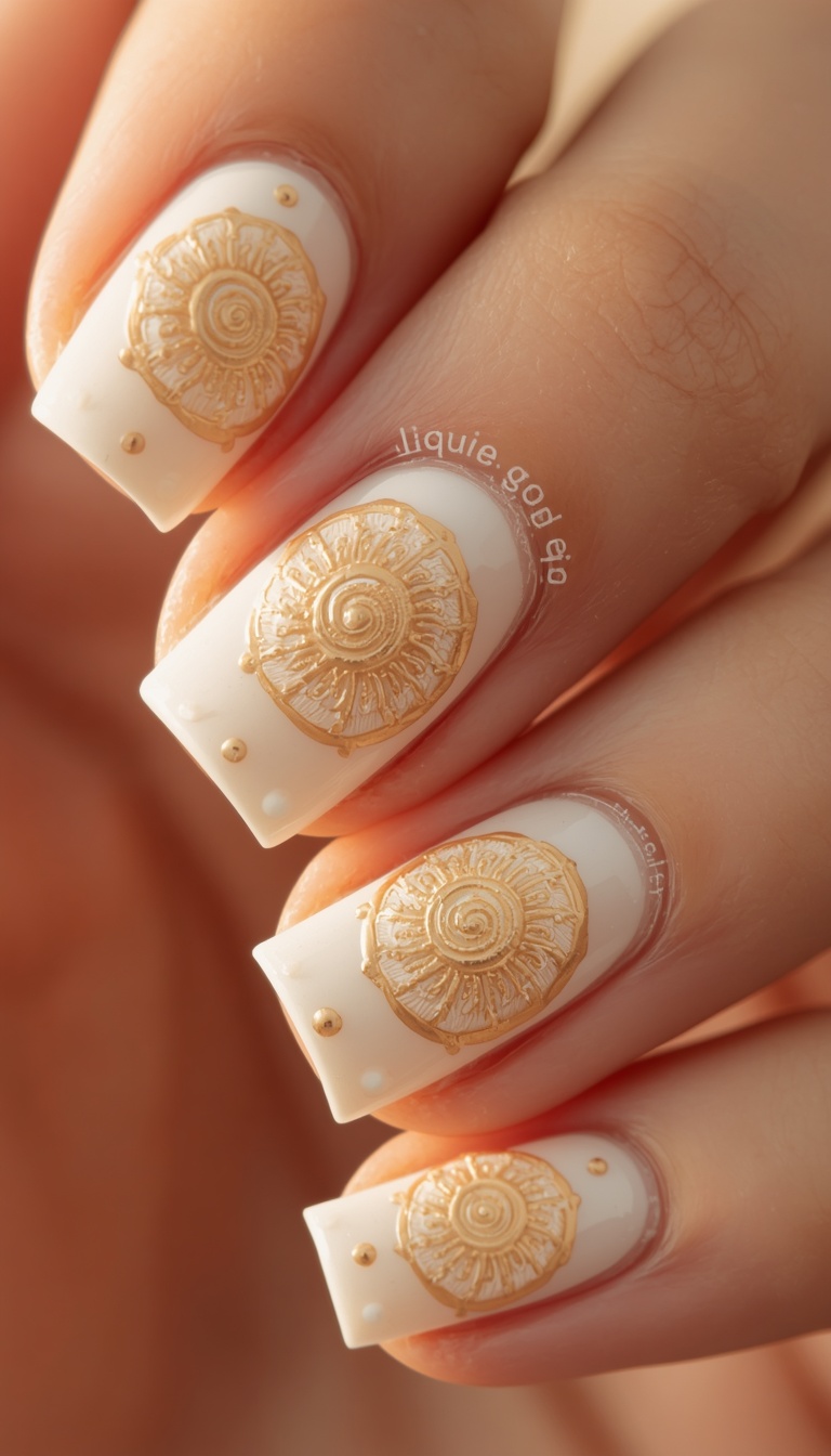 11 Gorgeous Beach Nail Ideas to Wear All Summer Long - 8