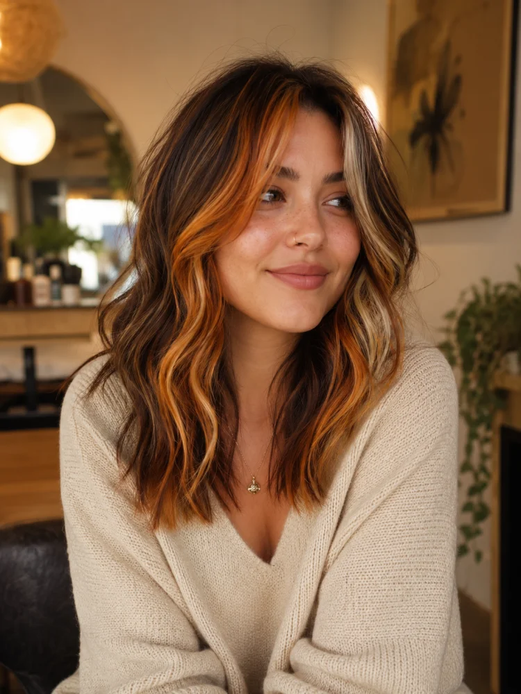 12 Beautiful Calico Hair Ideas You'll Want to Show Your Colorist - 10